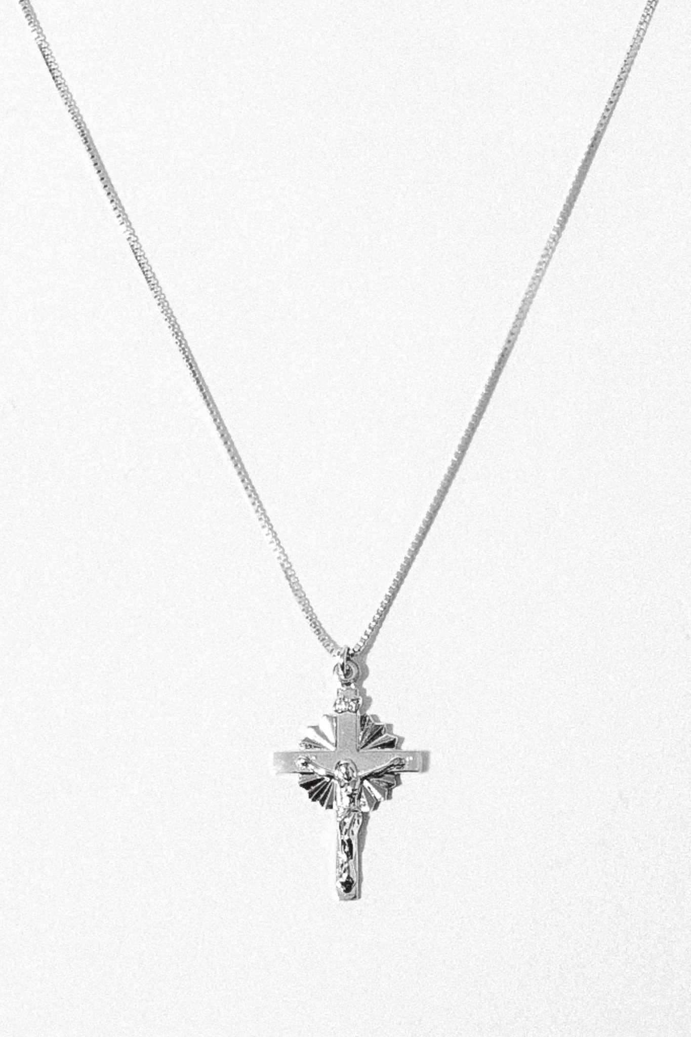 Stylish Stainless Steel Cross Necklace