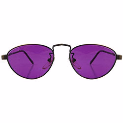 Stylish Retro Metal Frame Sunglasses