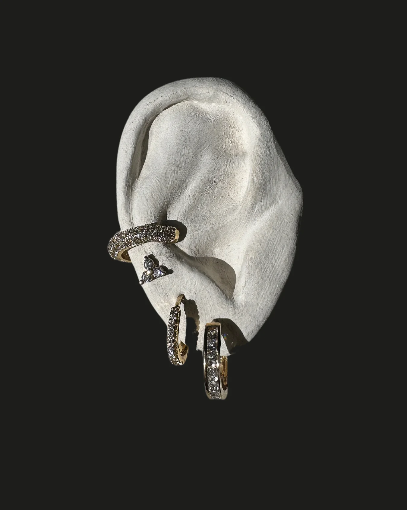 Elegant Simplicity Triangle Earrings